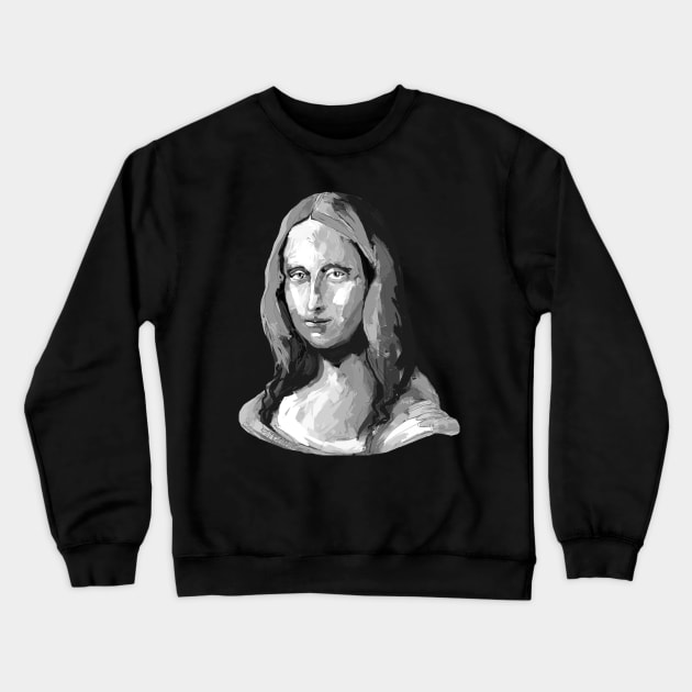 Mona Lisa Crewneck Sweatshirt by mailsoncello